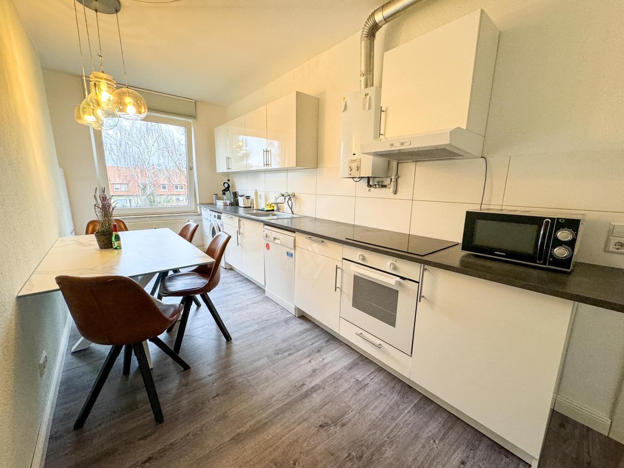 Wohnung Fuer 5 Gaeste Grosse Kueche Messe- Und Citynah Хановер Екстериор снимка